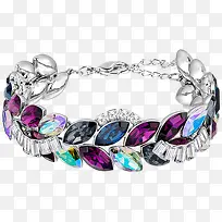 施华洛世奇首饰多彩手链-空若网 施华洛世奇首饰多彩手链-空若网
