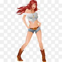 时尚摩登女郎-空若网 时尚摩登女郎-空若网