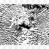 玻璃裂纹-空若网 玻璃裂纹-空若网