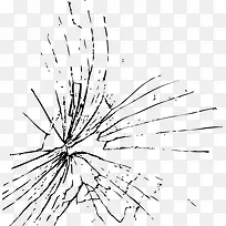 玻璃裂纹-空若网 玻璃裂纹-空若网