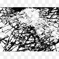 玻璃裂纹-空若网 玻璃裂纹-空若网