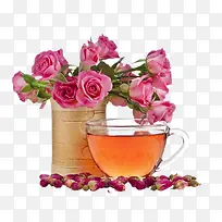 玫瑰花茶-空若网 玫瑰花茶-空若网
