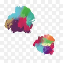 红色水粉彩色艺术点-空若网 红色水粉彩色艺术点-空若网