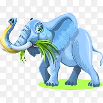 吃草的大象-空若网 吃草的大象-空若网