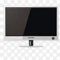 黑色液晶电视矢量图-空若网 黑色液晶电视矢量图-空若网