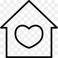 最喜欢的房子图标-空若网 最喜欢的房子图标-空若网