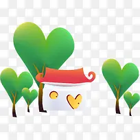 卡通村庄-空若网 卡通村庄-空若网