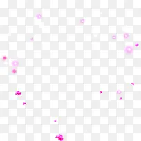 紫色光点漂浮装饰-空若网 紫色光点漂浮装饰-空若网