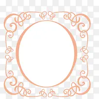粉色方形花纹授权书边框矢量素材-空若网 粉色方形花纹授权书边框矢量素材-空若网