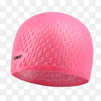 玫红色颗粒泳帽-空若网 玫红色颗粒泳帽-空若网