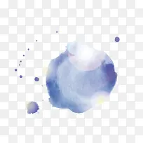 梦幻水彩背景矢量素材-空若网 梦幻水彩背景矢量素材-空若网