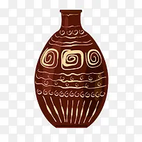 矢量花纹酒壶素材-空若网 矢量花纹酒壶素材-空若网