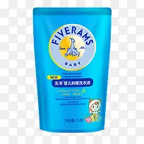 产品实物五羊婴儿洗衣液-空若网 产品实物五羊婴儿洗衣液-空若网