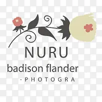 一枝花形象logo设计-空若网 一枝花形象logo设计-空若网