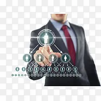 科技人物背景手指组织图-空若网 科技人物背景手指组织图-空若网