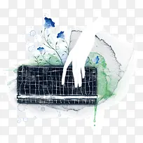 水彩画手拿包手包-空若网 水彩画手拿包手包-空若网