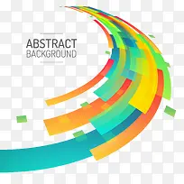 矢量彩色光带-空若网 矢量彩色光带-空若网