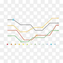 线形信息图表-空若网 线形信息图表-空若网