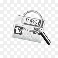 创意求职插画矢量素材-空若网 创意求职插画矢量素材-空若网