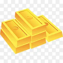 金条png矢量素材-空若网 金条png矢量素材-空若网