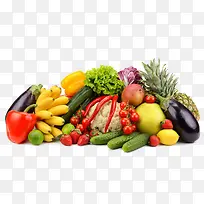 堆积的水果蔬菜-空若网 堆积的水果蔬菜-空若网