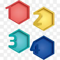 矢量凹凸图形与数字-空若网 矢量凹凸图形与数字-空若网