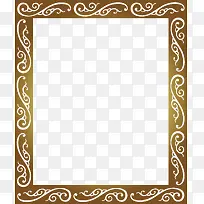 矢量金色边框-空若网 矢量金色边框-空若网
