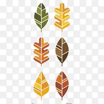 扁平化叶子-空若网 扁平化叶子-空若网