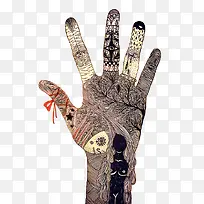 创意手指手绘-空若网 创意手指手绘-空若网