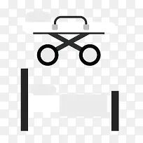 矢量医院病床素材-空若网 矢量医院病床素材-空若网