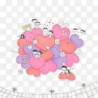 可爱插画-空若网 可爱插画-空若网