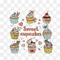 卡通杯子蛋糕-空若网 卡通杯子蛋糕-空若网