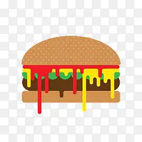 创意汉堡包-空若网 创意汉堡包-空若网