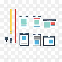 彩色办公工作证-空若网 彩色办公工作证-空若网