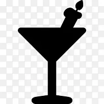 万圣节鸡尾酒玻璃蜡烛图标-空若网 万圣节鸡尾酒玻璃蜡烛图标-空若网