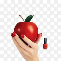 手拿苹果-空若网 手拿苹果-空若网