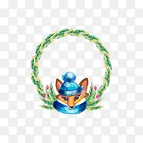 水彩手绘花框-空若网 水彩手绘花框-空若网