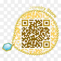项链创意二维码-空若网 项链创意二维码-空若网