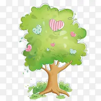 大树上的爱心-空若网 大树上的爱心-空若网