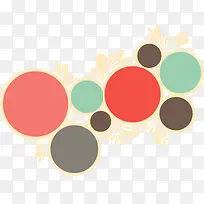 多彩圆圈植物-空若网 多彩圆圈植物-空若网