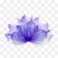 漂浮矢量水彩花-空若网 漂浮矢量水彩花-空若网