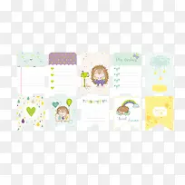 卡通明信片-空若网 卡通明信片-空若网