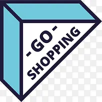 卡通立体三角形标签-空若网 卡通立体三角形标签-空若网