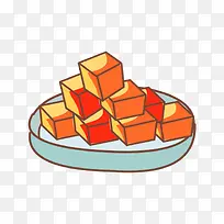 盘子中的食物-空若网 盘子中的食物-空若网