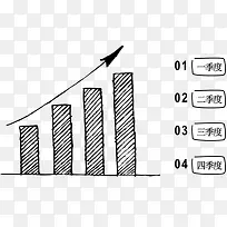 手绘数据增长图线条商务-空若网 手绘数据增长图线条商务-空若网
