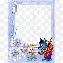 动物装饰边框-空若网 动物装饰边框-空若网