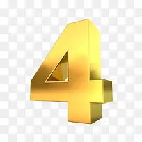 3d立体数字 4-空若网 3d立体数字 4-空若网