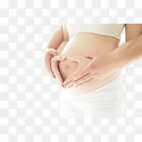 孕照夫妻双手环心有爱-空若网 孕照夫妻双手环心有爱-空若网