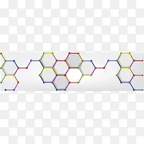 蜂窝格纹banner背景-空若网 蜂窝格纹banner背景-空若网