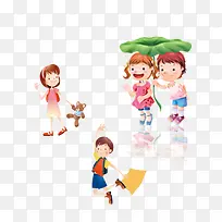 卡通孩童素材下载-空若网 卡通孩童素材下载-空若网
